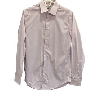 Goodfellow & Co. Mens Standard Button-Down Shirt Size Small 14-141/2 Pink Purple
